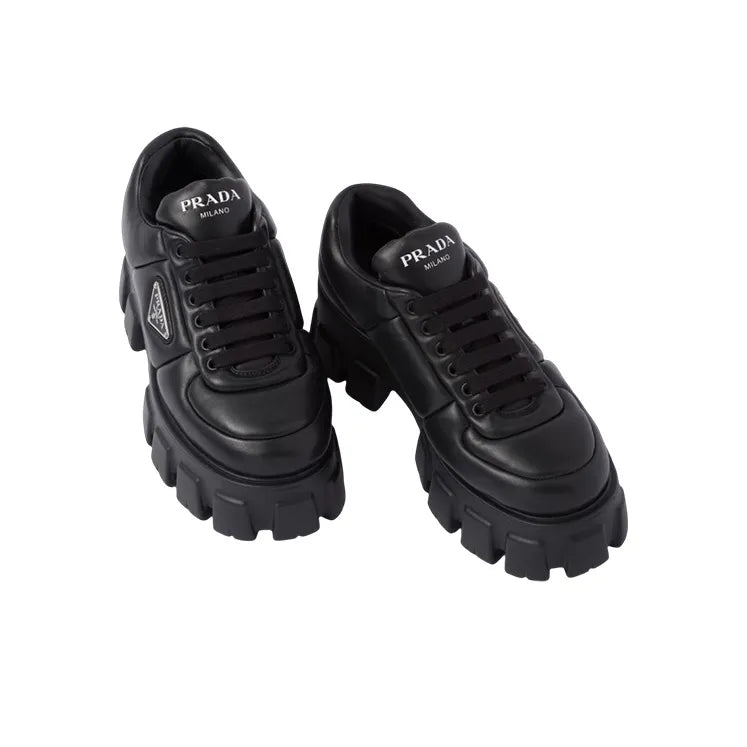 PRD Monolith Brushed Leather Lace up Shoes