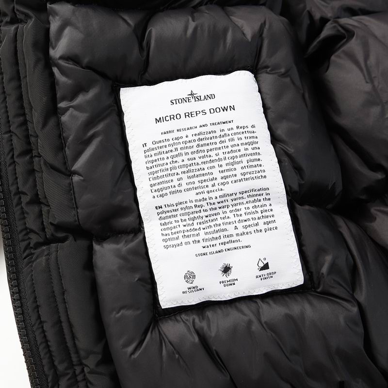 ST. 1SL4ND Micro Reps Down Jacket