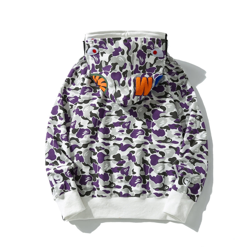 Shark Head Camo Hoodie