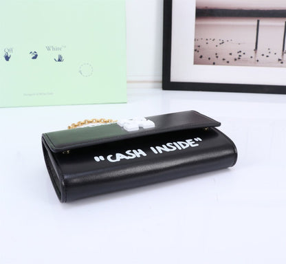 Jitney Slogan-Print Wallet