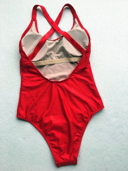 GV*C1 Logo One-Piece Swimsuit