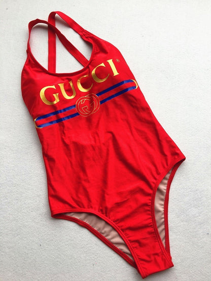 GV*C1 Logo One-Piece Swimsuit