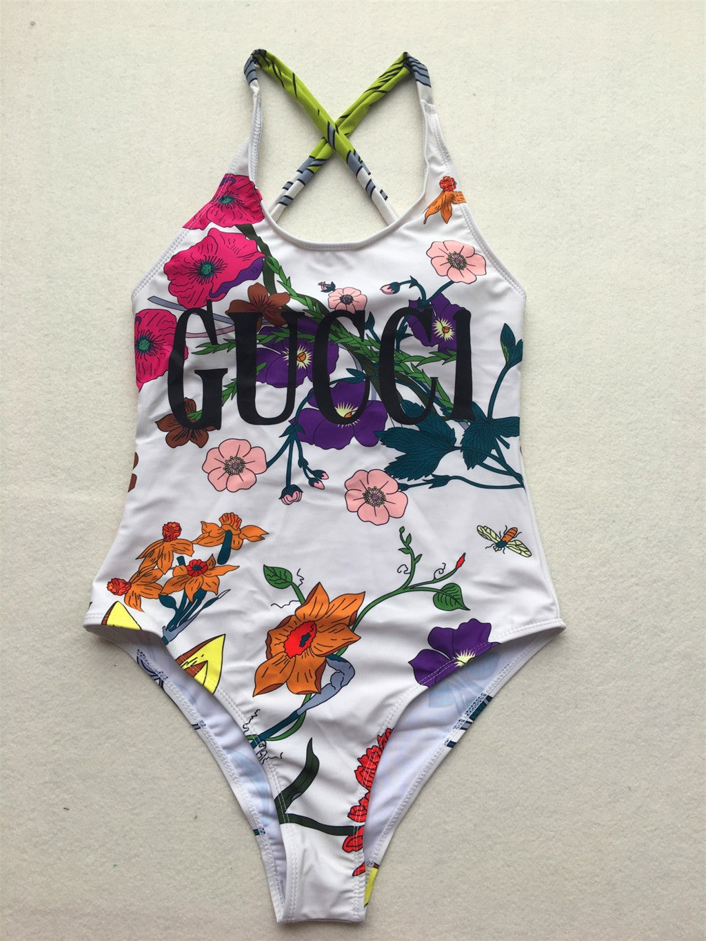 GV*C1 Flora Front Logo One-Piece Swimsuit