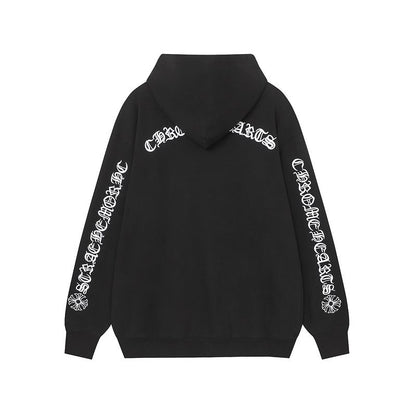 CH*0M3 H34*TS Zip-Up Hoodie