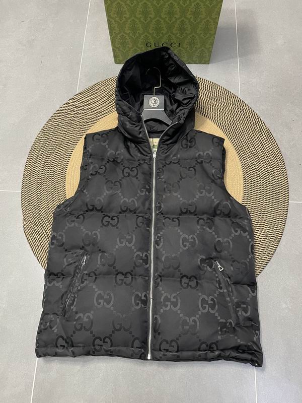 Sleeveless Double G Down Jacket