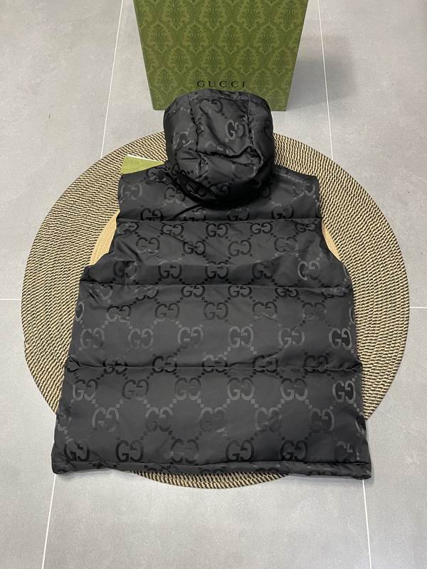 Sleeveless Double G Down Jacket