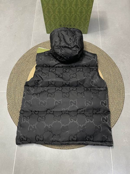 Sleeveless Double G Down Jacket