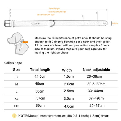 Dog Collars Nylon For Small Medium Large Dogs