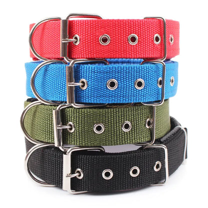 Dog Collars Nylon For Small Medium Large Dogs