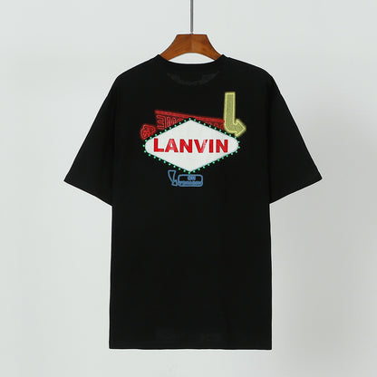 L4NV*N The City Of Lights Oversized T-shirt