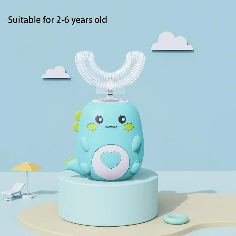 Children U-shaped Electric Toothbrush 360°