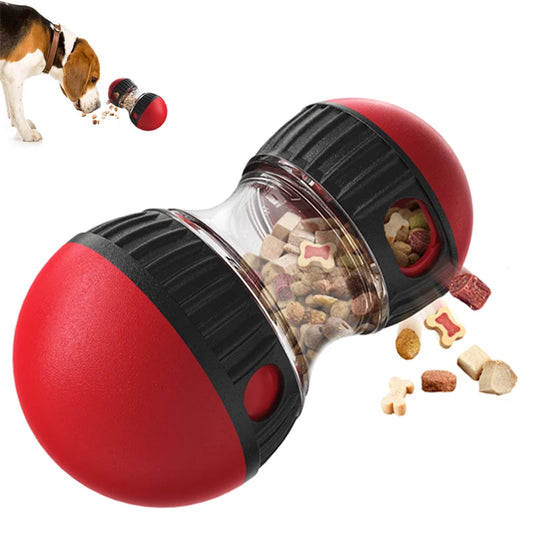 Interactive Dog Toys Adjustable Food Dispensing Toy