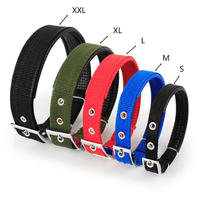 Dog Collars Nylon For Small Medium Large Dogs