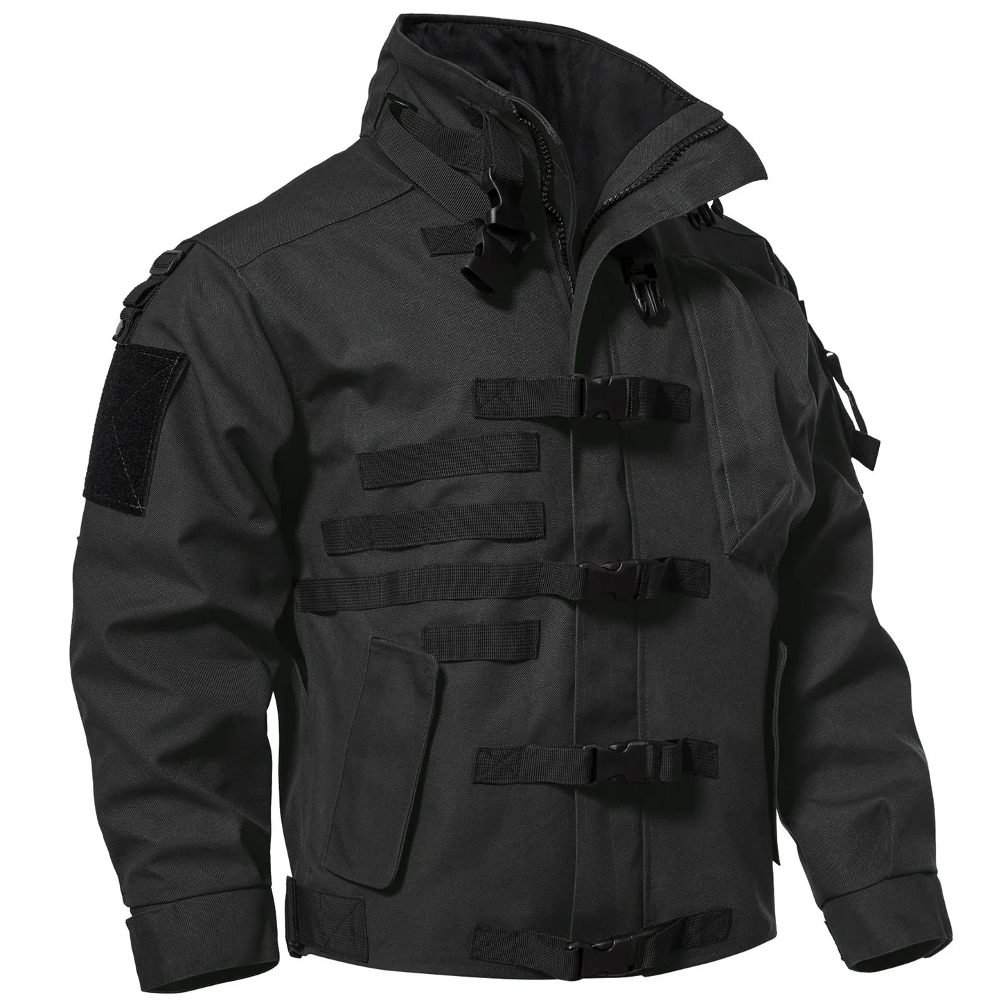 2023 Tactical Techwear Waterproof Cargo Jacket