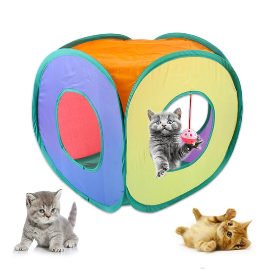 Square Cat Rainbow Tunnel