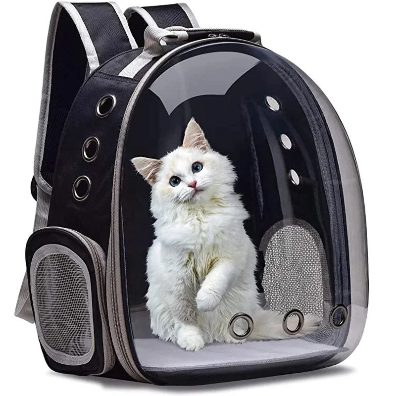 Cat Pet Carrier Backpack Transparent Capsule Bubble