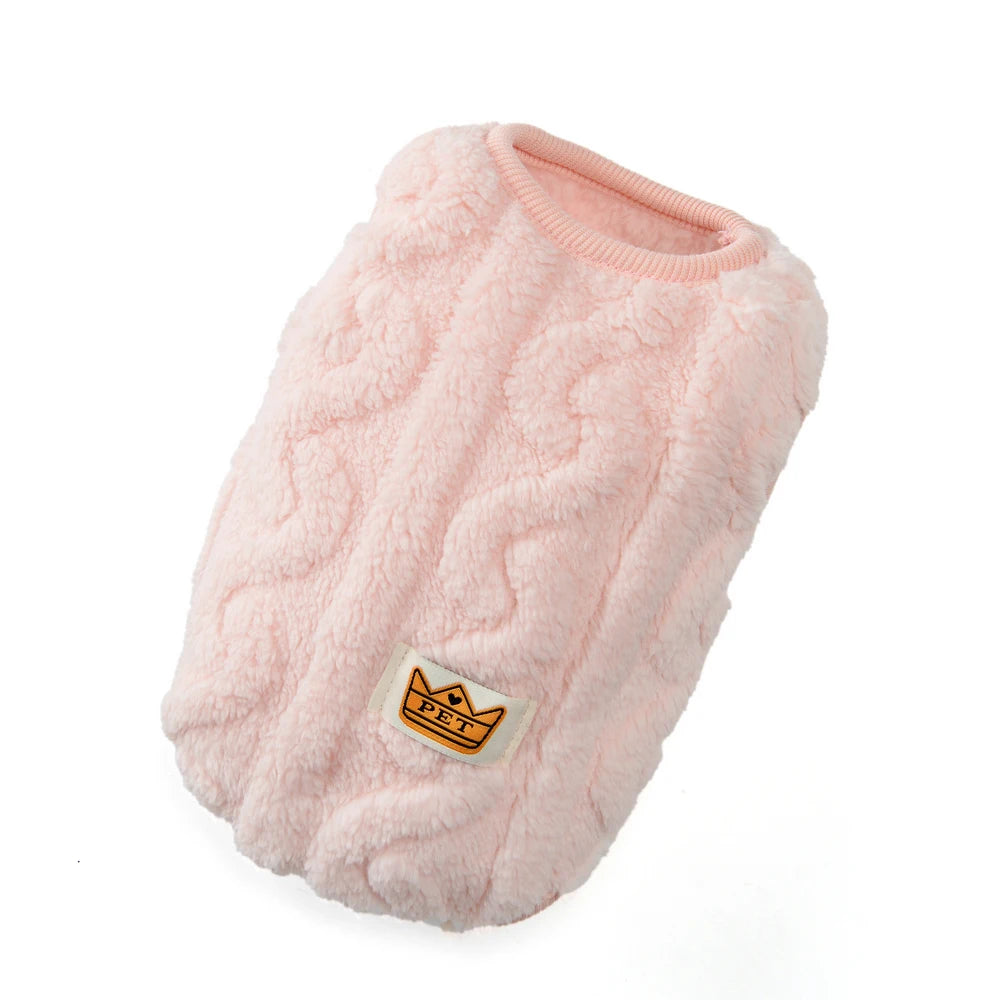 Soft Fleece Dog Clothes For Small Dogs