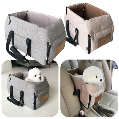 Dog Car Seat Bed Portable