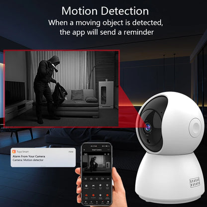 HD 4MP Tuya Smart Mini WiFi IP Camera Surveillance Camera Automatic Tracking Indoor Wireless Security Home CCTV Baby Monitor