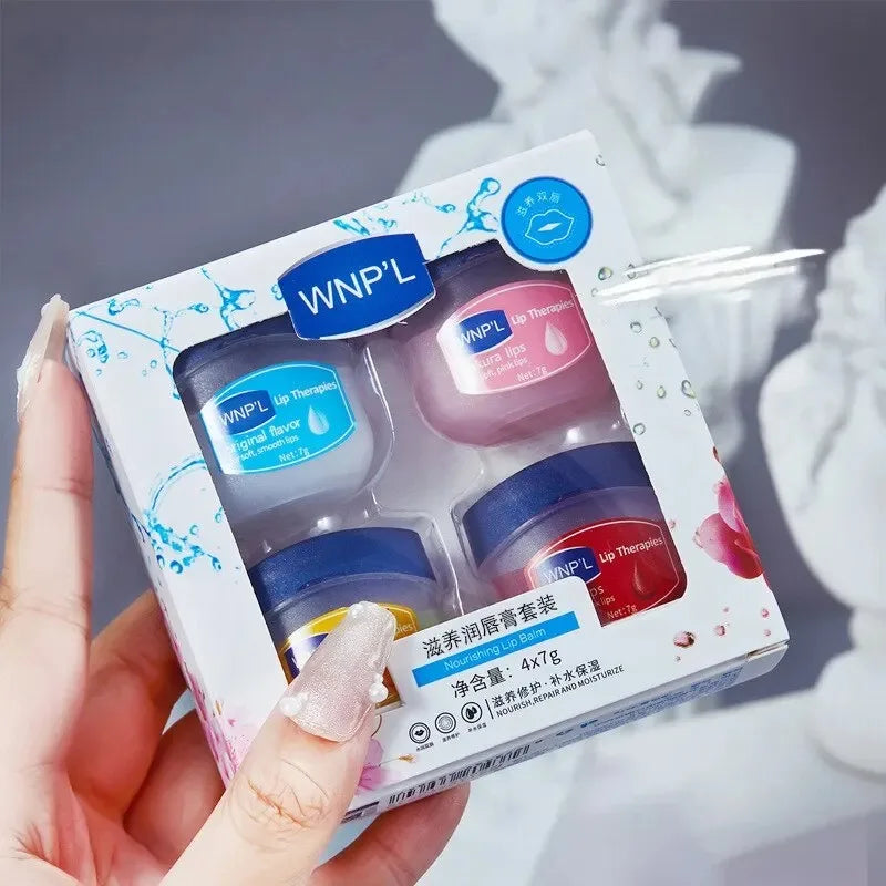 8pcs Moisturizing Lip Balm Whitening Set