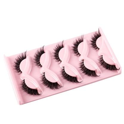 5 Pairs Cat Eye Lashes