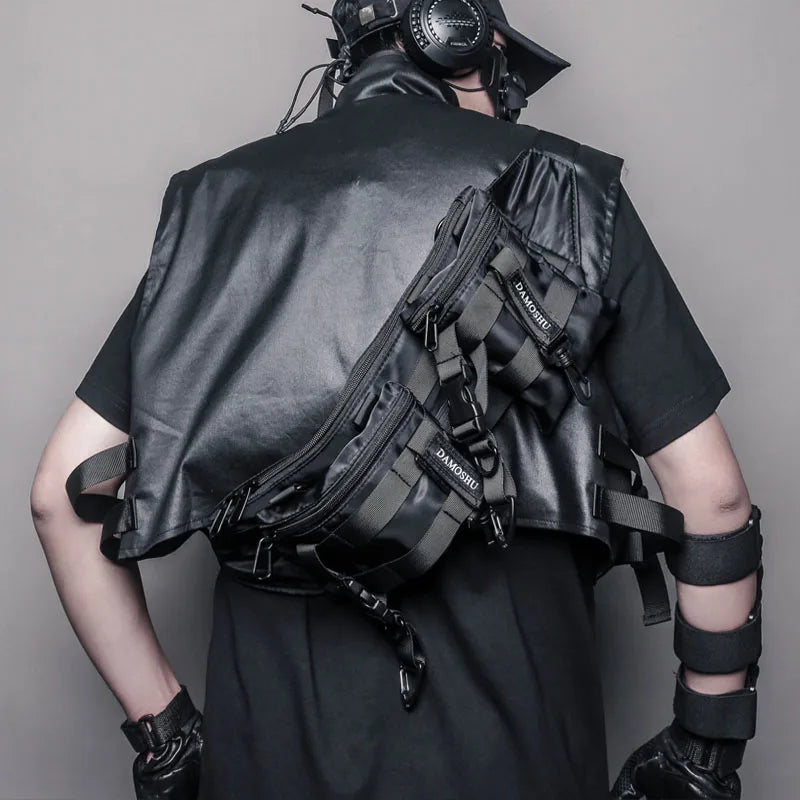 Tactical Techwear Detachable Combined Waist Bag