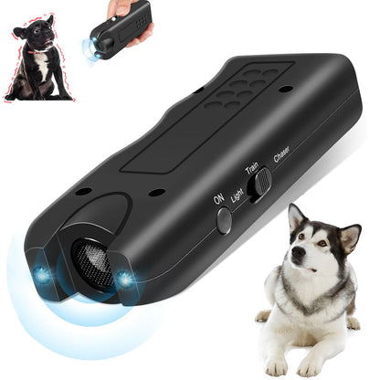 Ultrasonic Dog Repeller Portable Anti-barking Deterrent