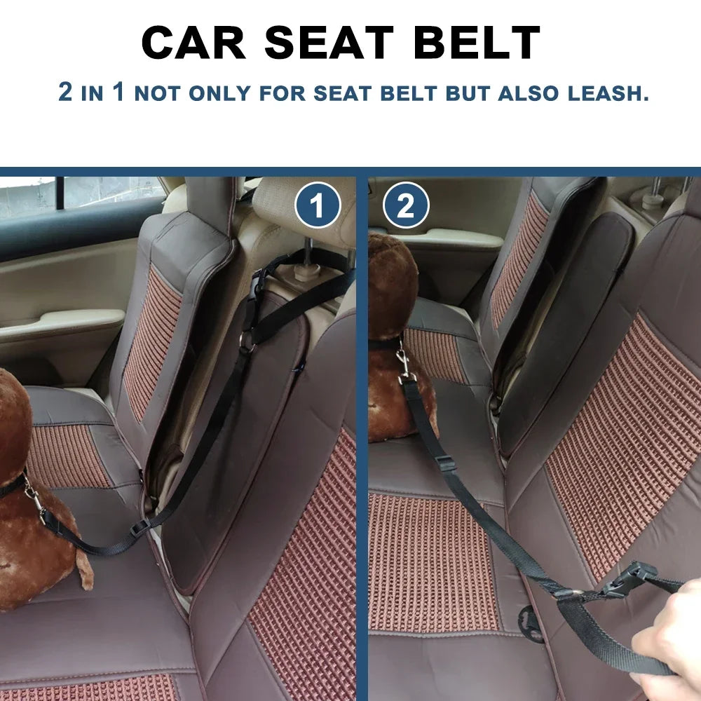 Pet Car Seat Belt Nylon Leash