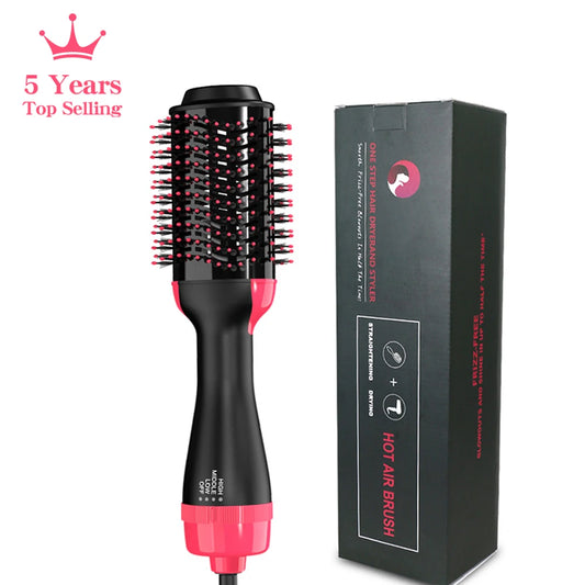 Electric Hair Brush Dryer And Volumizer