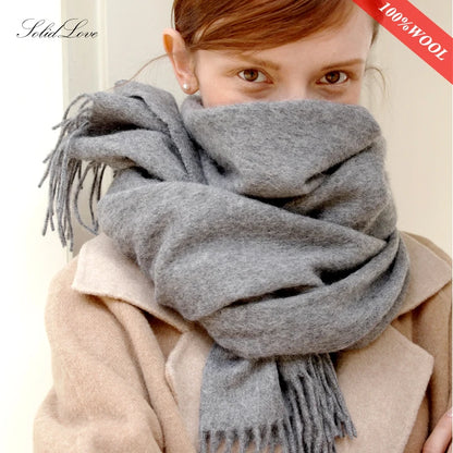 Wool Winter Scarf