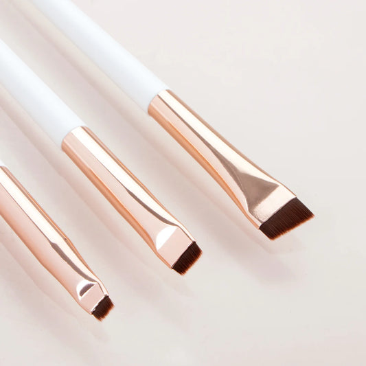 3 Pcs Eyeliner Brush Oblique Head