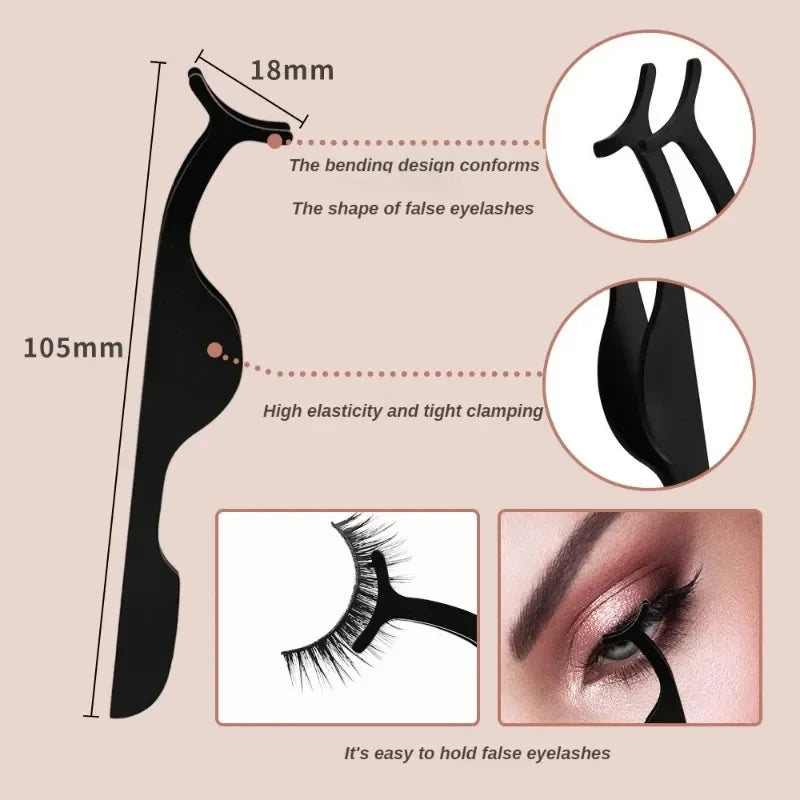 Eyelash Curler Tweezers