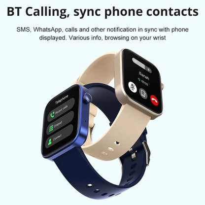 P71 Voice Calling Smartwatch Men Health Monitoring IP68 Waterproof Smart Notifications Voice Assistant Smart Watch Women