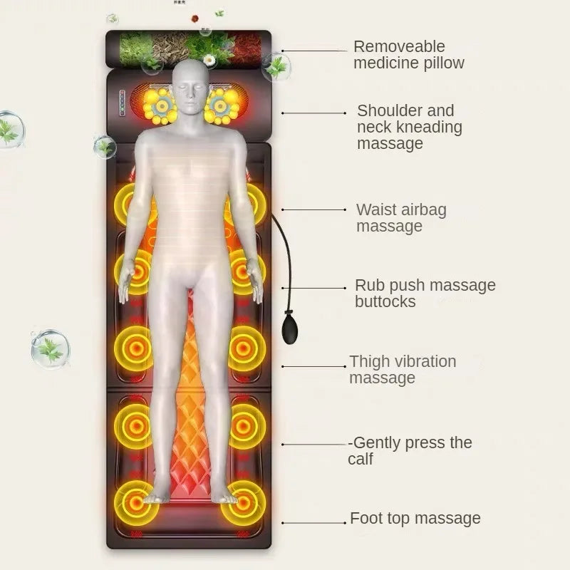 Multifunctional Massage Mattress Full Body