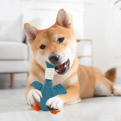 Pet Toy Geese Sound Bite Resistant Teeth Grinding