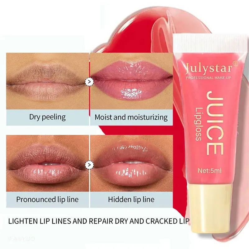 Crystal Clear Jelly Lip Oil Moisturizing