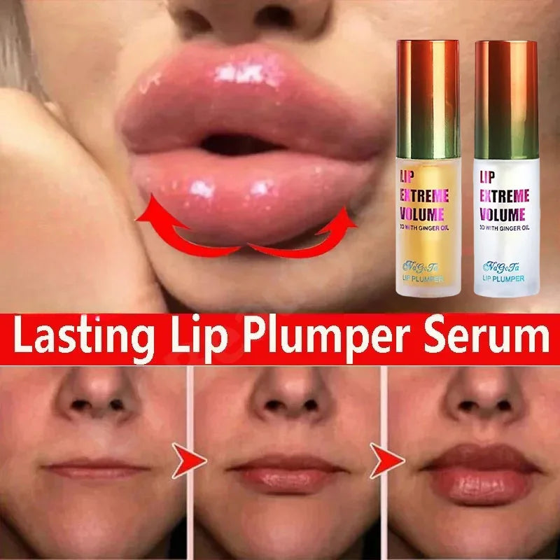 Long Lasting Lip Plumper Oil Serum Instant Volumising