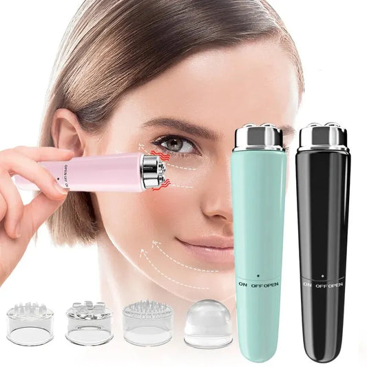 4 In 1 Electric Facial Massager Micro Vibration Eye Beauty