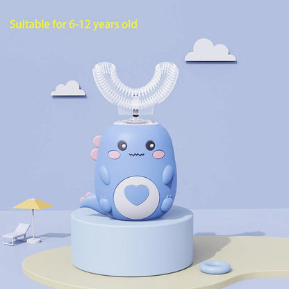 Children U-shaped Electric Toothbrush 360°