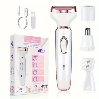 4 In 1 Electric Lady Body Shaver