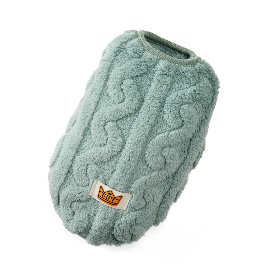 Soft Fleece Dog Clothes For Small Dogs