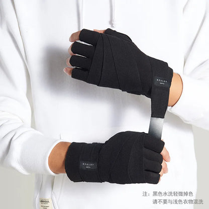 Tactical Techwear Fingerless Gloves