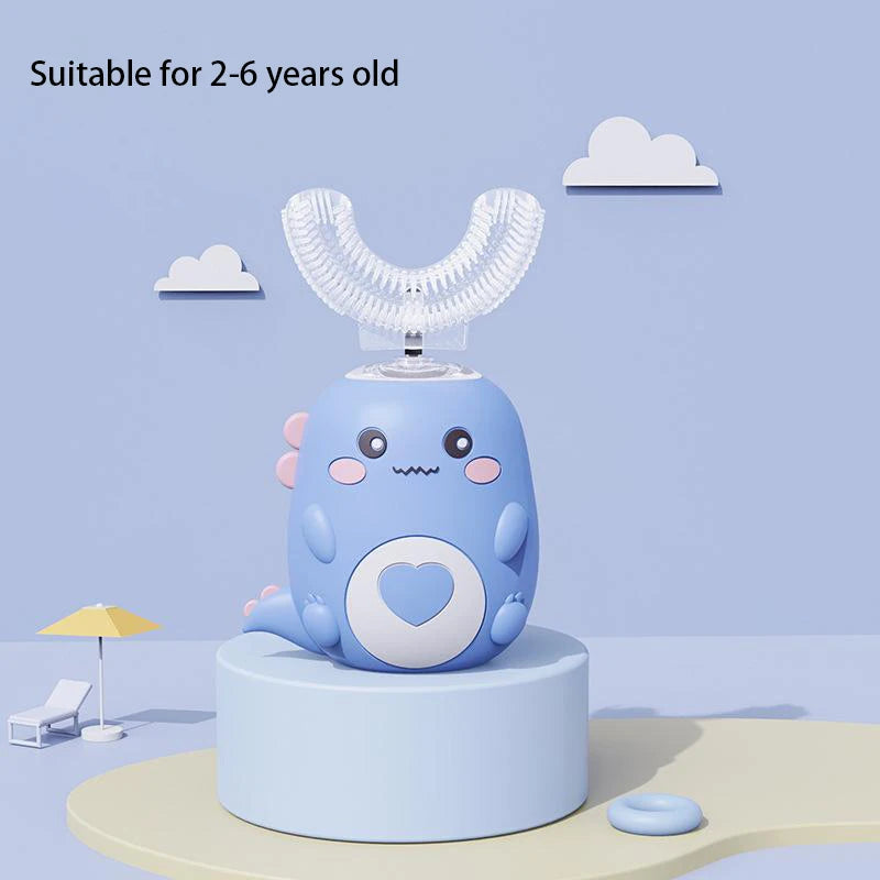 Children U-shaped Electric Toothbrush 360°