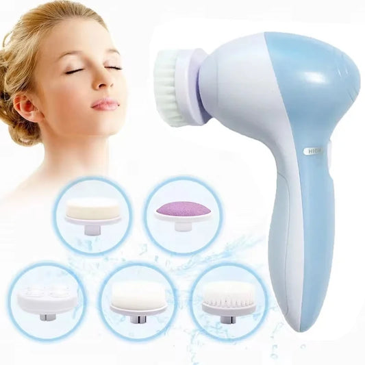 5 IN 1 Electric Facial Cleaner Brush