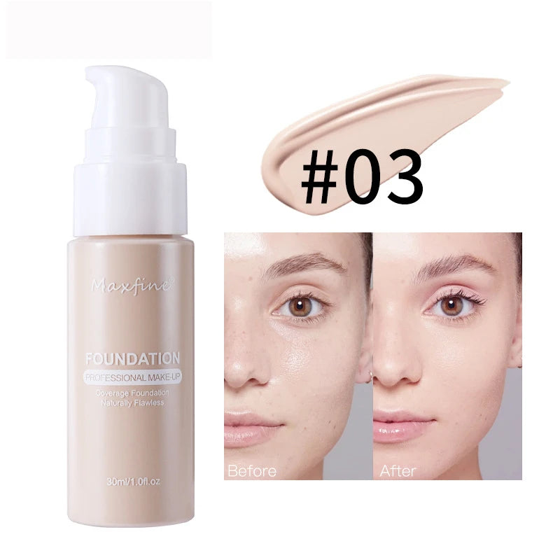 Liquid Foundation Effective Concealer Waterproof