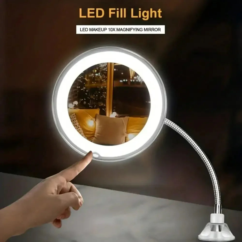 Flexible Makeup Mirror With Led