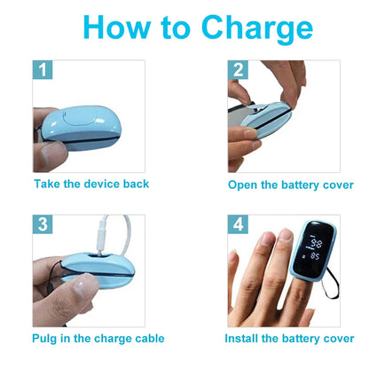 Finger Pulse Oximeter SpO2 Blood Oxygen Saturation