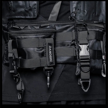 Tactical Techwear Detachable Combined Waist Bag