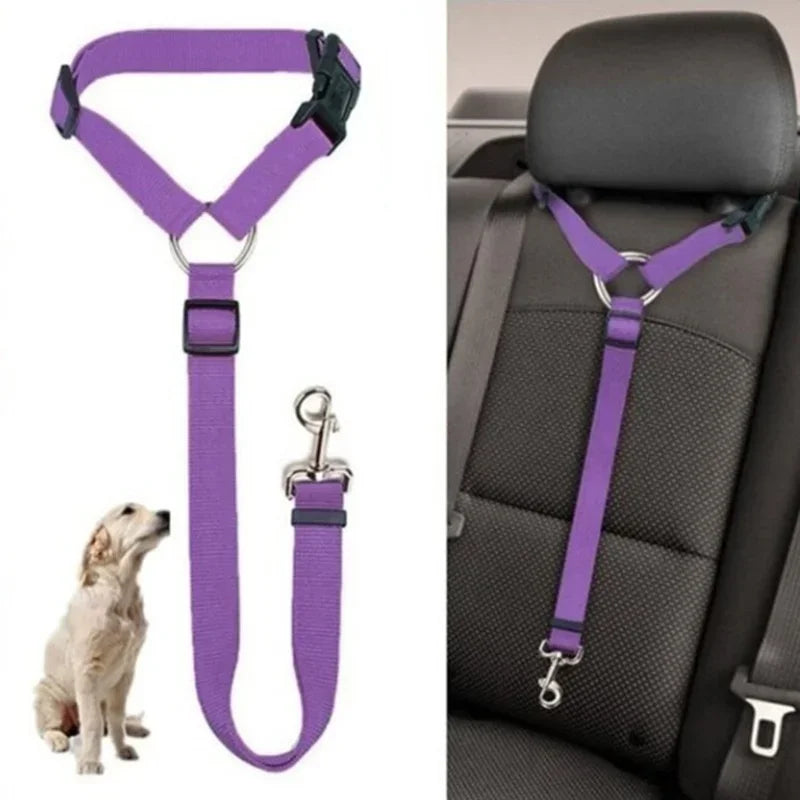 Pet Car Seat Belt Nylon Leash