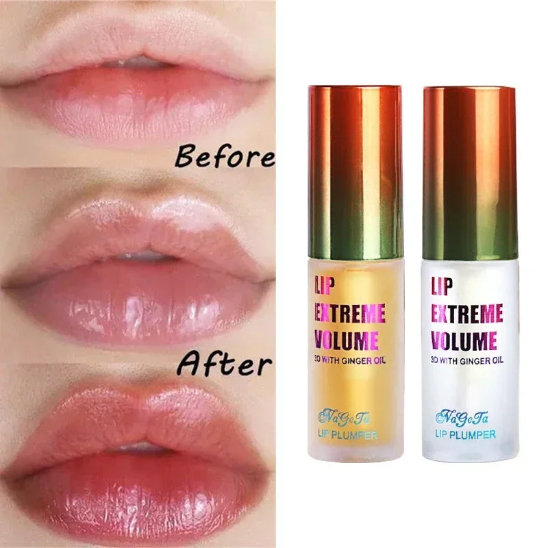 Long Lasting Lip Plumper Oil Serum Instant Volumising